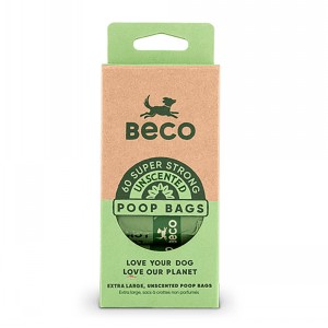 Beco Degradable Poop Bags Unscented (60)